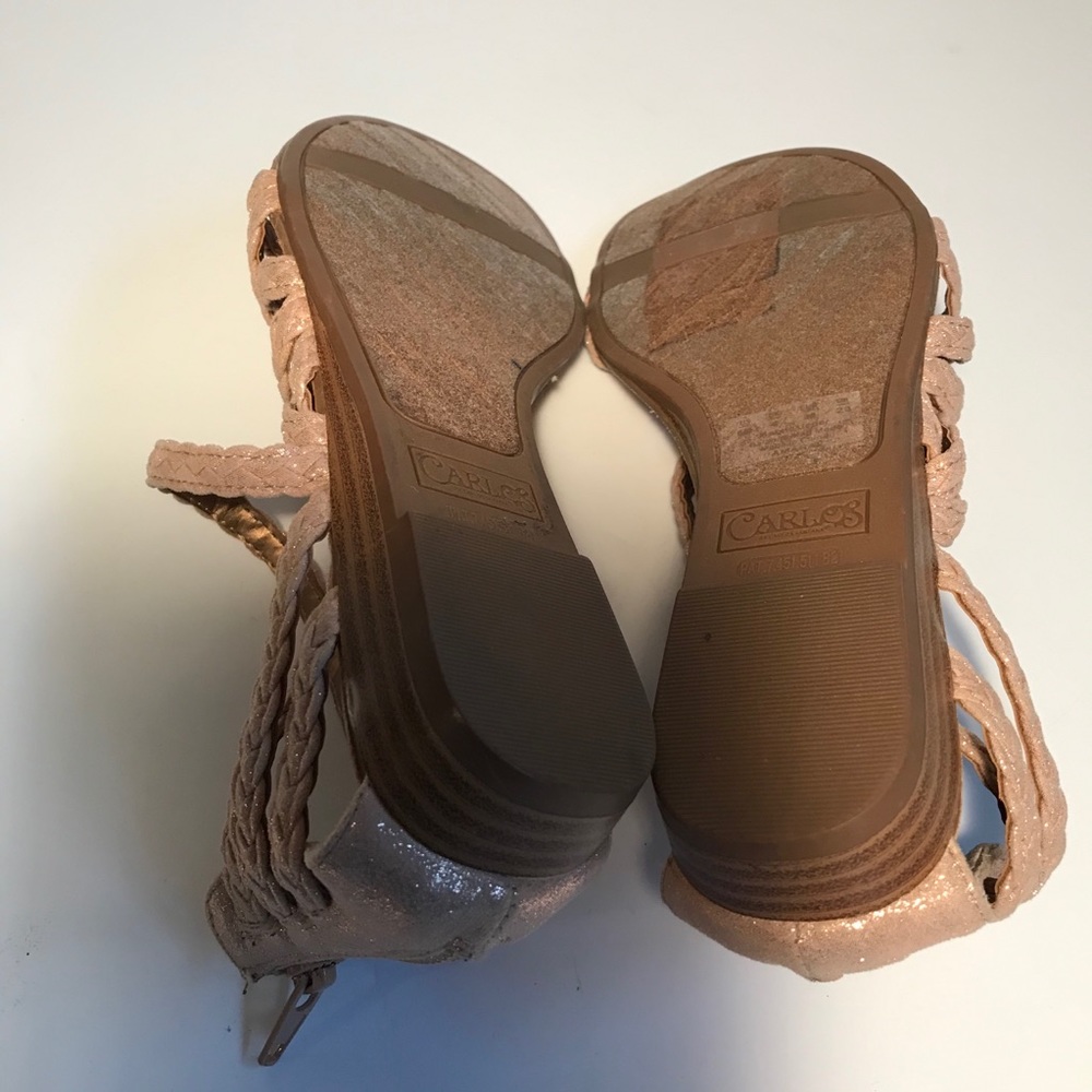 Carlos by Carlos Santana Braided Rope Strap Sandals - Picture 3 of 5